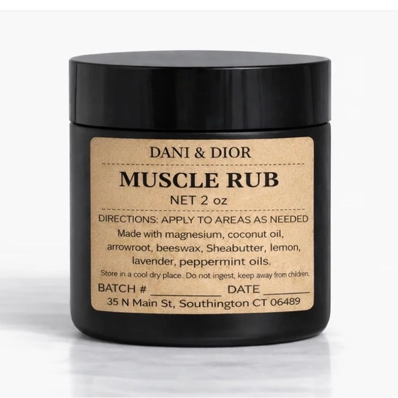 Other - Muscle Rub - Black Jar or Tin 2 oz